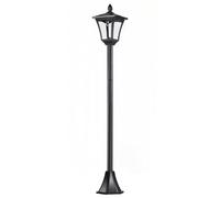 Outsunny Farola Solar Negro