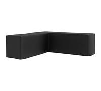 Outsunny - Funda de protección impermeable para salón de jardín (420D, Oxford, tela de lona exterior, impermeable, UV, 250 x 250 x 79 cm, color negro