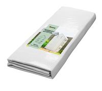 Outsunny Funda de repuesto para invernadero de jardín 140 x 73 x 190 cm con ventana, puerta anti-UV para el jardín - Blanco