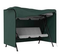 Outsunny Funda para Columpios de Exterior Impermeable con Cremallera Cubierta Muebles para Exterior Ideal Columpios 205x124x164 cm Verde Oscuro