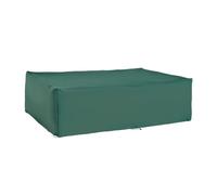 Outsunny Funda para Muebles de Jardín Exterior 222x155x67 cm Funda Mesa Exterior Protectora Impermeable Anti-UV Antipolvo para Terraza Patio Verde Oscuro