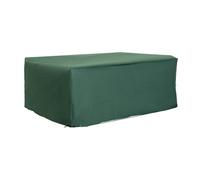 Outsunny Funda para Muebles de Jardín Exterior 222x155x67 cm Funda Mesa Exterior Protectora Impermeable Anti-UV Antipolvo para Terraza Patio Verde Oscuro