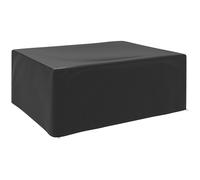 Outsunny Funda para muebles de jardín resistente al invierno Impermeable Cubierta anti-UV Funda 235 x 190 x 90cm Negro