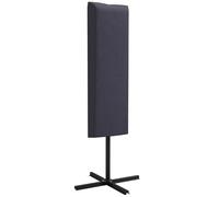 Outsunny Funda para sombrilla voladiza para exteriores, resistente a la intemperie, jardín, patio, con cremallera, para sombrilla de 2 a 4 m, diámetro 60 x 160 cm, gris oscuro