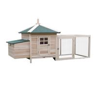 Outsunny Gallinero de Madera de Abeto