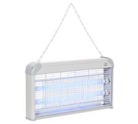Outsunny Lámpara Antimosquitos Eléctrico Profesional Mata Mosquitos Eléctrico 30W Área 60metros cuadrados con Luz UV Aosom España