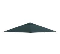 Outsunny - Lona de Repuesto para pabellón Carpa de Techo de Repuesto para cenador de jardín, Tejido de poliéster de Alta Densidad, 180 g/m², antirrayos UV, 3 x 3 m, Color Gris