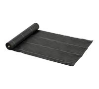 Outsunny Malla Antihierbas Malla Antihierbas 2x50 m Malla Antimaleza Malla Geotextil contra Malas Hierbas y Malezas 100 g/m² para Jardín Terraza Patio Negro