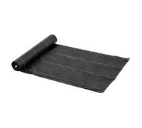 Outsunny Malla Antihierbas Malla Antihierbas 2x50 m Malla Antimaleza Malla Geotextil contra Malas Hierbas y Malezas 100 g/m² para Jardín Terraza Patio Negro