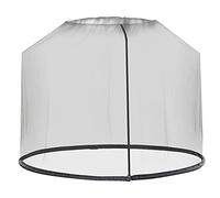 Outsunny Mosquitera para Sombrillas de Jardín Ø3 m con Cremallera Negro