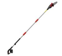 Outsunny Motosierra Eléctrica Extensible 1,94-2,56 m con 2 baterías 4,0 Ah Cargador Doble Bloqueo Lubricación Automática