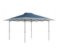 Outsunny Pabellón aprox. 4x4 m impermeable estable resistente al invierno pop-up plegable con función de cierre en un paso UV 50+ Aosom España