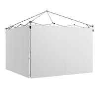 Outsunny Paneles laterales para carpa paneles de repuesto para carpa 3 x 3 m o 3 x 6 m, lote de 2, blanco