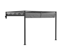 Outsunny Pérgola Gris Oscuro