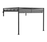 Outsunny Pérgola Gris Oscuro