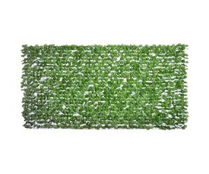 Outsunny Seto Artificial en Rollo 3x1,5 m para Valla Balcón Barandilla Valla de Privacidad Planta Decorativa PE