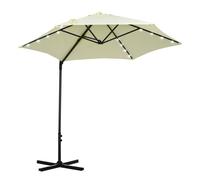 Outsunny Sombrilla de Jardín Beige