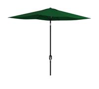 Outsunny Sombrilla de Jardín Verde