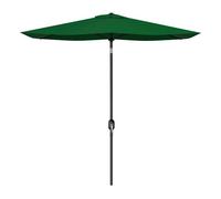 Outsunny Sombrilla de Jardín Verde