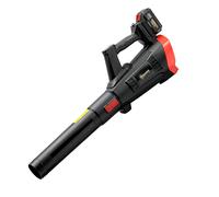 Outsunny Soplador de Hojas Sin Cable 18V con 2 Baterías de 4.0Ah y Cargador Motor sin Escobillas 600W 3 Velocidades Negro