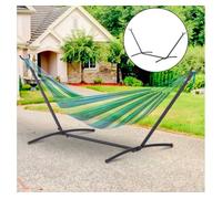 Outsunny Soporte Ajustable negro de hamacas para jardín