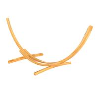 Outsunny Soporte Hamaca de Madera 325x120x118 cm Estructura para Hamaca Carga Máx. 120 kg para Jardín Interiores y Exteriores Natural Aosom España