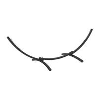 Outsunny Soporte Pied de hamac Estructura Robusta metal epoxi, longitud 360 cm para hamacas de 270 a 330 cm, Gris Aosom España