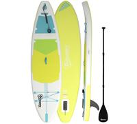 Outsunny Tabla de Paddle Surf Hinchable 320 cm, con Superficie Antideslizante Remo de Aluminio Ajustable Quilla Bomba y Mochila