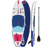 Outsunny Tabla SUP Hinchable Stand Up Paddle Board Antideslizante 305x89x15cm Azul Aosom España