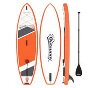 Outsunny Tabla SUP Hinchable Stand Up Paddle Board Antideslizante 320x82x15cm Aosom España