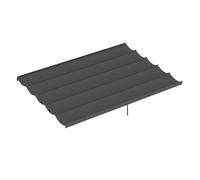 Outsunny Cubierta para Pérgola Gris Oscuro