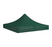 Outsunny Techo de Repuesto 3x3 m para Carpa Plegable Tela Oxford Impermeable Anti-UV para Eventos al Aire Libre Verde Oscuro Aosom España