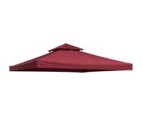 Outsunny Techo Reemplazo para Carpa 3x3 m Pabellón de Poliéster para Jardín Terraza Aire Libre Exterior - Color Crema Aosom España