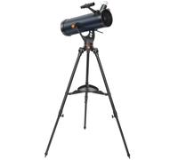 Outsunny Telescopio Reflector Astronómico para Adultos y Principiantes Apertura 114 mm con Trípode Ajustable Bolsa