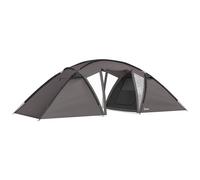 Outsunny Tenda de campaña familiar para 4-6 personas, tienda túnel impermeable 3000 mm con 2 puertas, bolsa de transporte, negro
