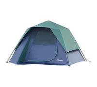 Outsunny Tienda de Campaña Familiar para 2-3 Personas Fácil de Desplegar con Gancho para Luz de Camping 250x194x160 cm Verde Aosom España