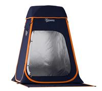 Outsunny Tienda de Campaña Instantánea Pop-Up UV 30+ Impermeable 2000mm Azul Azul