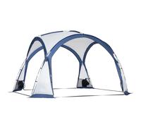 Outsunny Tienda de campaña tipo cúpula familiar para 6-8 personas con 4 puertas con mosquitero Tejido Oxford 350x350x230 cm Aosom España