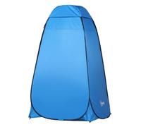 Outsunny - Tienda vestidor plegable 120x120x190 cm Azul