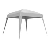 Outsunny Toldo de Pérgola de Recambio para Carpa Plegable de 3x3 m con Protección Solar UPF 50+ y Cierres de Velcro Blanco