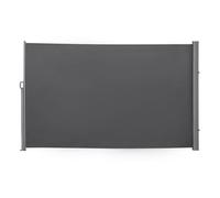 Outsunny Toldo Lateral Retráctil 300x180 cm Pantalla Enrollable Mampara de Privacidad y Protección Solar para Balcón Terraza Gris Aosom España