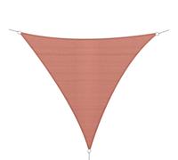 Outsunny Toldo Vela 4x4x4m Triangulo Color Rojo Sombrilla Parasol Terraza Jardin Camping Aosom España