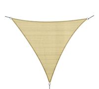 Outsunny - Toldo vela triangulo (varios tamaños y colores), tamaño 3x3x3m, color arena Aosom España