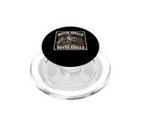 Outta Spells But Not Outta Shells Vintage Wizard Graphic PopSockets PopGrip para MagSafe