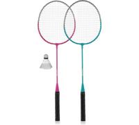 Outtec® Set de Bádminton - 2 Raquetas 1 Volante - Juego para Niños y Adultos