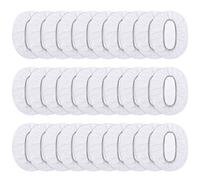 Outus 100 Piezas Protector de Oreja Desechable Transparente Impermeable Cubierta de Oído para Tinte de Pelo, Ducha, Baño