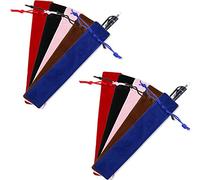 Outus 50 Estuches de Terciopelo con cordón para bolígrafos, Estuche de Terciopelo para lápices y bolígrafos (Multicolor), Multicolor, Moderno