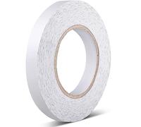 Outus 50 m Cinta Adhesiva de Tela Cinta de Dos Lados Cinta Adhesiva de Tela Cinta de Presión, sin Coser, Pegar o Planchar, Herramienta de Alteraciones y Dobladillos, 3/5 Pulgadas x 164 Pies