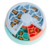 Outward Hound de Nina Ottosson Puppy Lickin' Layers - Comedero interactivo para perros, nivel 2, juguete de enriquecimiento intermedio, multicolor