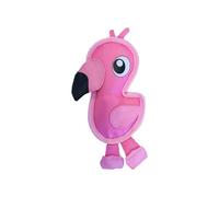 Outward Hound Fire Biterz Flamingo - Juguete Interactivo para Perros, pequeño